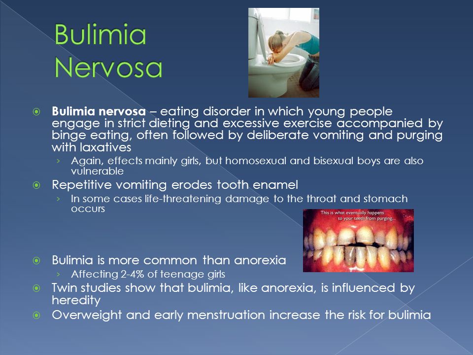Effects of Bulimia Nervosa on the Digestive System